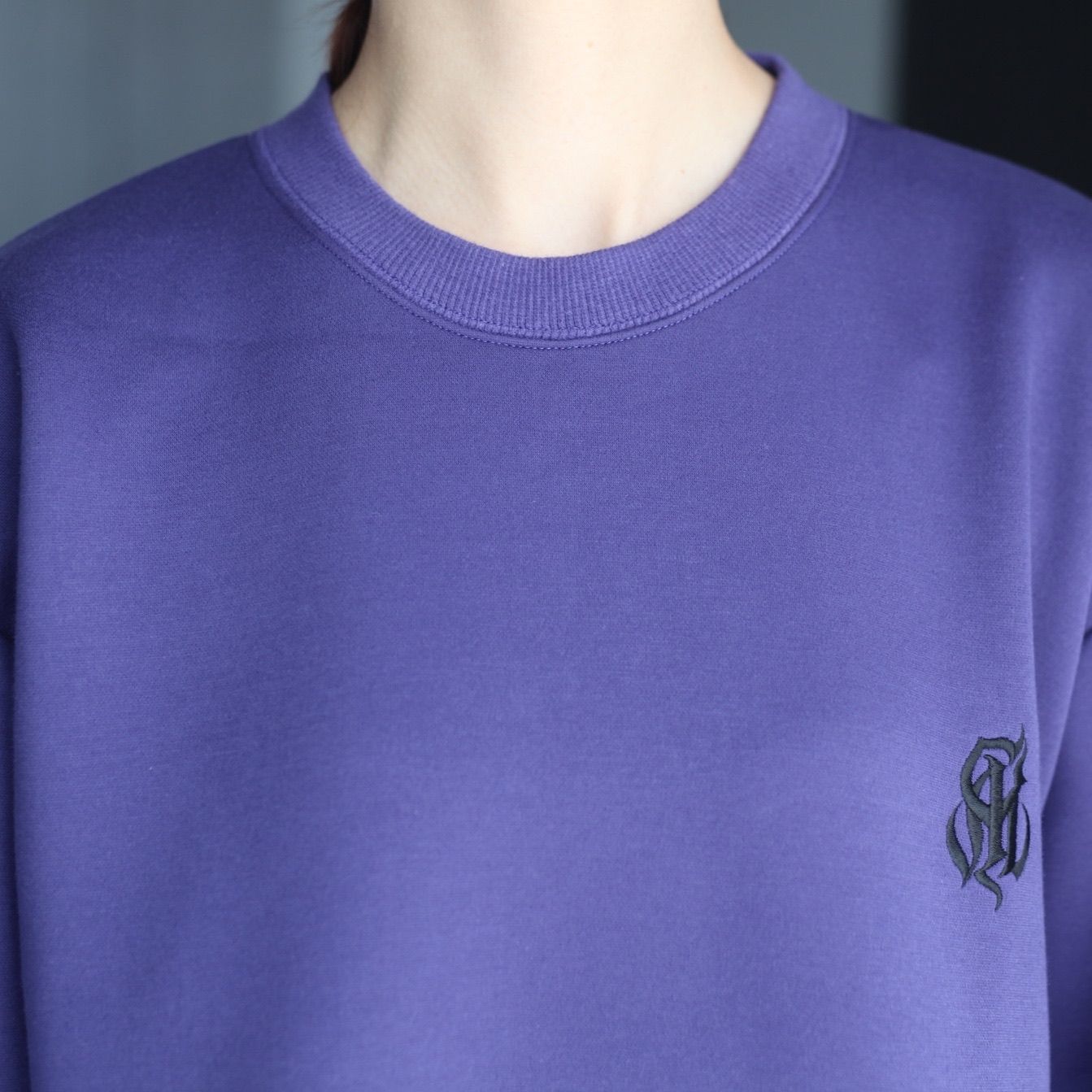 【残り一点】High Gauge Double Knit Crew Neck SW