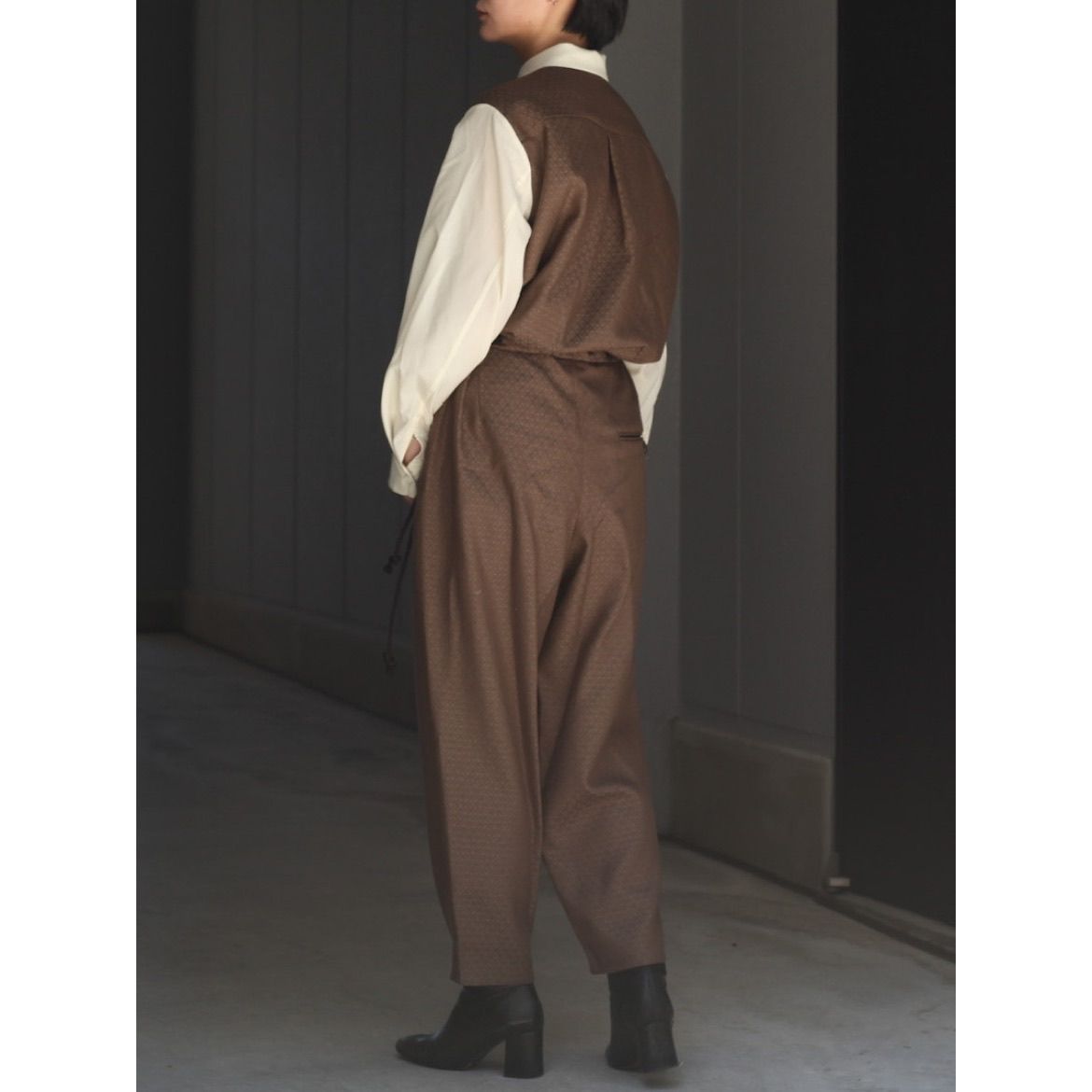 ETHOSENS - 【残り一点】Rhombus Jumpsuit | ACRMTSM ONLINE STORE