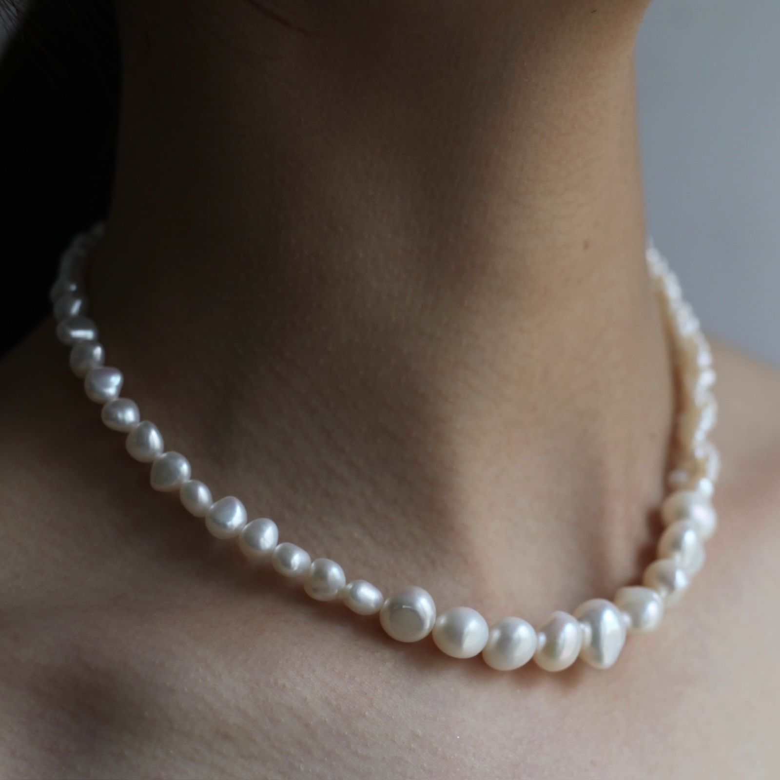 【お取り寄せ注文可能】Gradetion Pearl Necklace