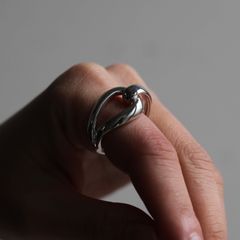 【再販売通知受付可能】Knot Ring(SILVER)