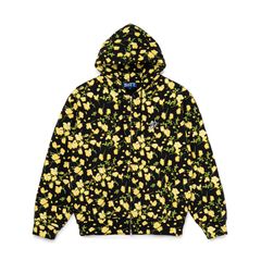 【残り一点】Flower Zip Hoodie