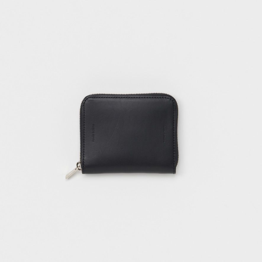 【再販売通知受付可能】Square Zip Purse(BLACK)