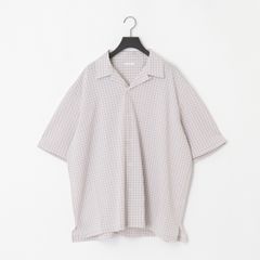 【残り一点】36G Wool Check Ether SS Shirt