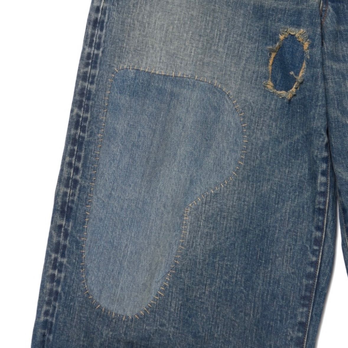 【残り一点】Stratum Denim Pants Wide Cut