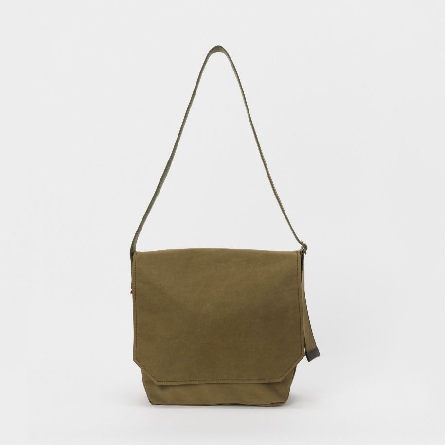 【再販売通知受付可能】Flap Shoulder Small(KHAKI)