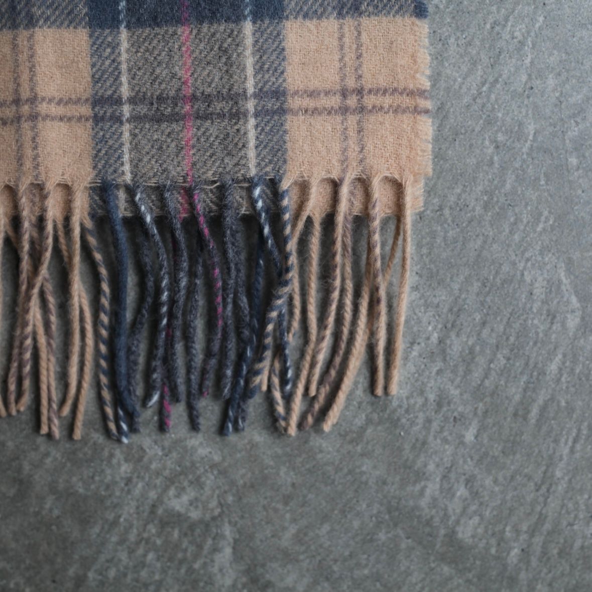 【残り一点】Tartan Lambswool Scarf