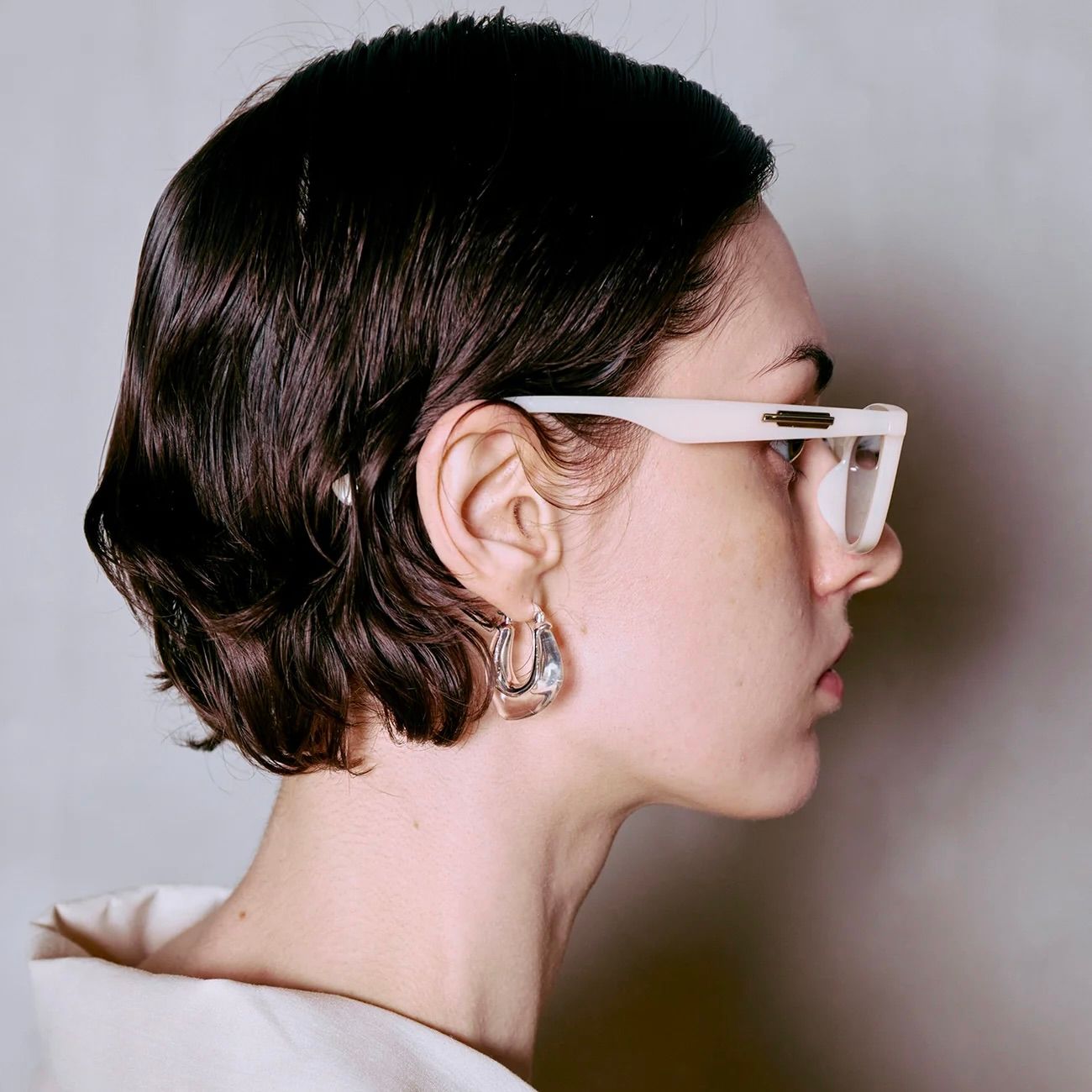【残り一点】Clear Drop Earrings