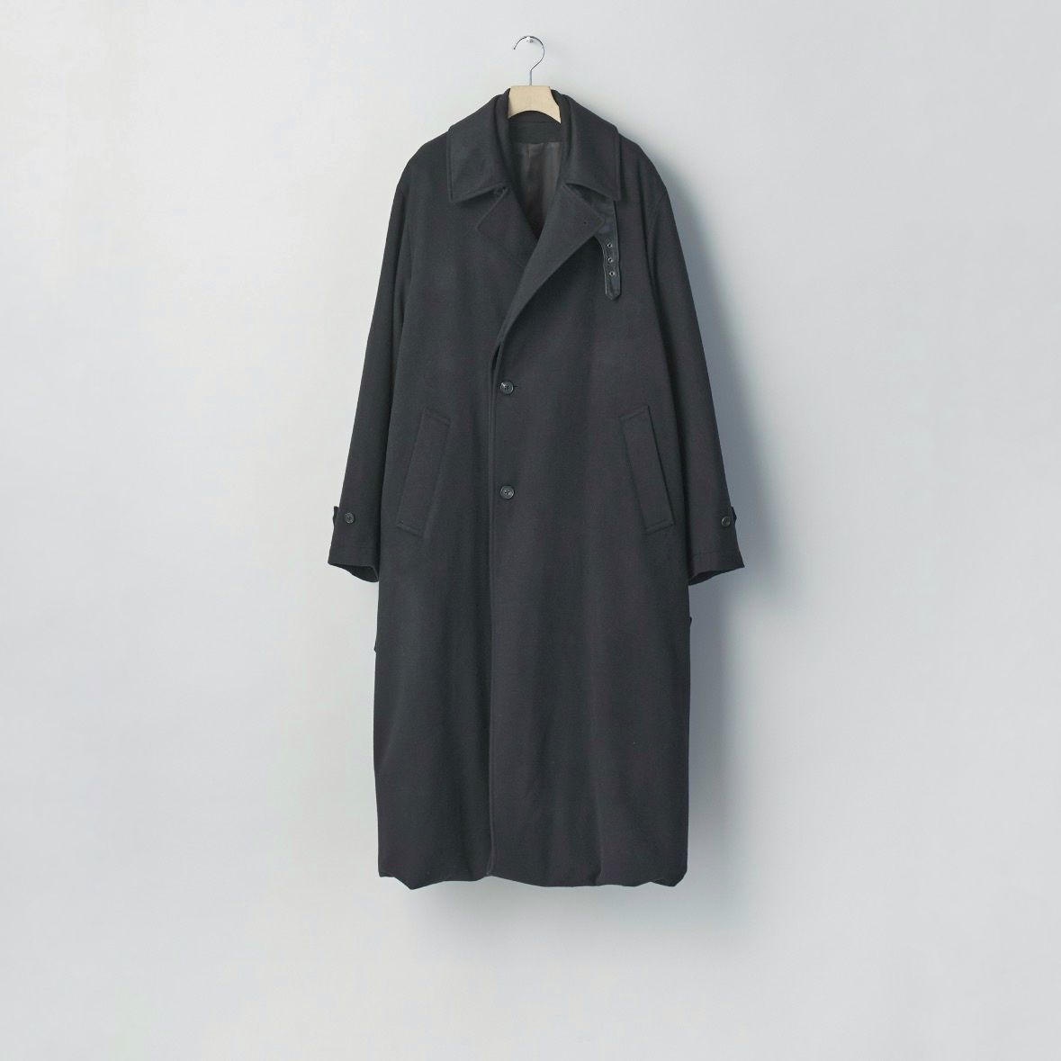 【残りわずか】Wool Cashmere Layered Combination Coat