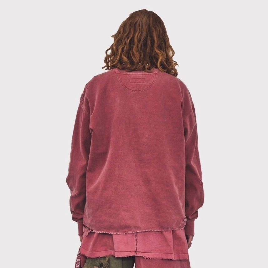 【残り一点】Inactive Crew Sweat With Repaired