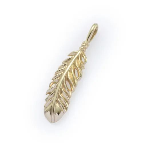 【お取り寄せ注文可能】Eagle Feather S(K10 YELLOW GOLD)