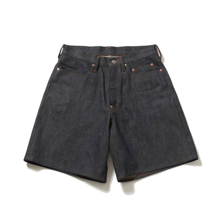 【残り一点】Modern Denim Short Trousers Wide Cut