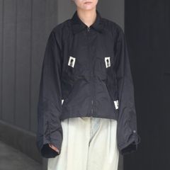 【残り一点】ナイロンタフタショートジップブルゾン