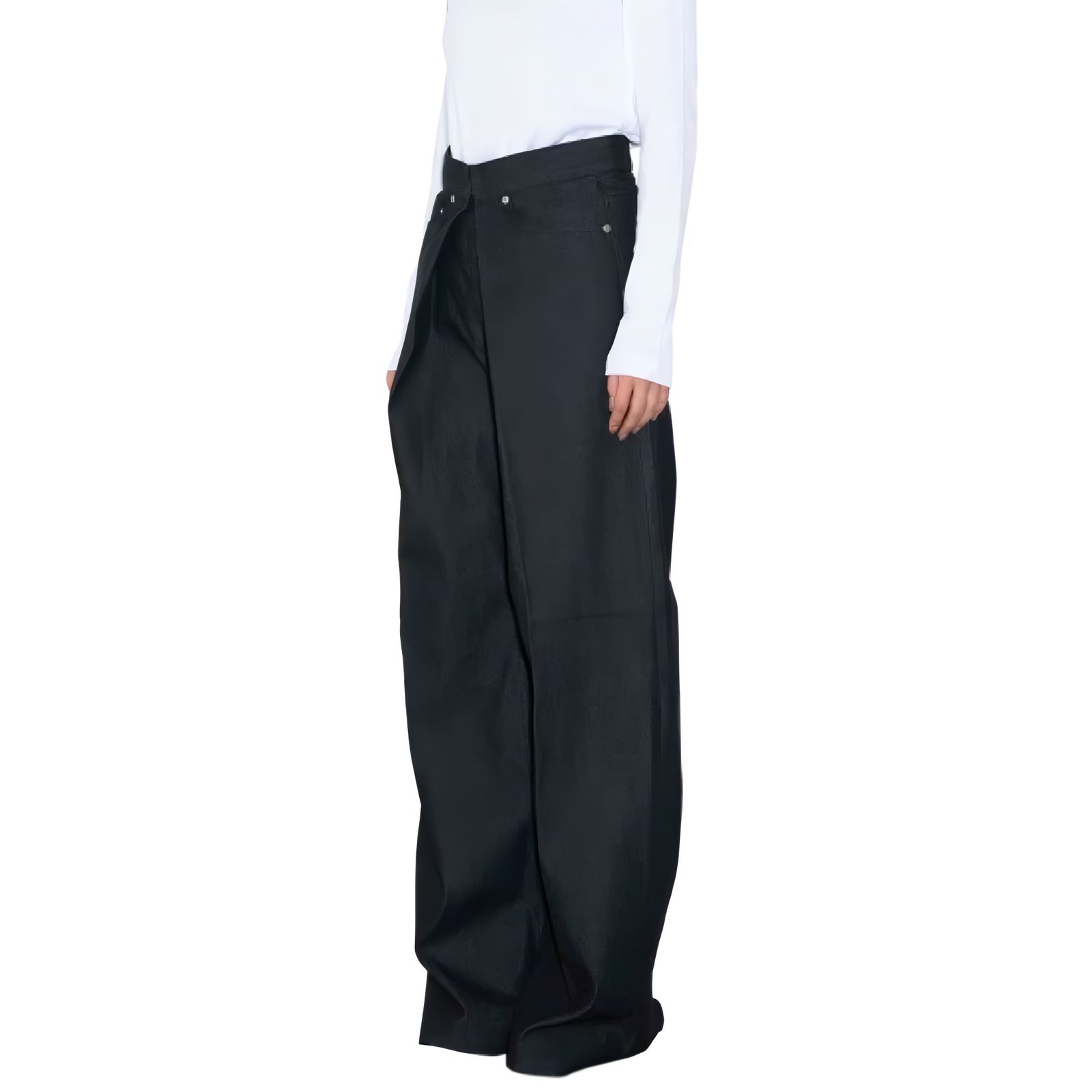 【残りわずか】Rigid Denim Wide Pants(WOMEN)