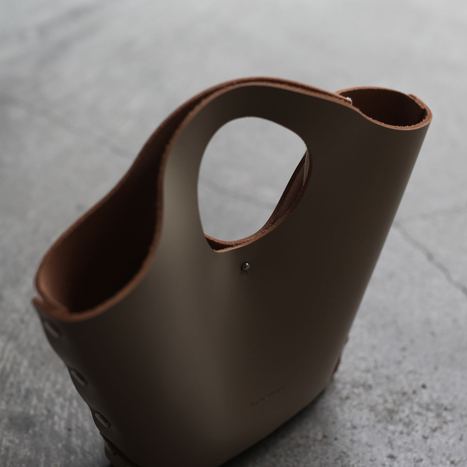 【残り一点】Assemble Basket Bag_S(BEIGE)