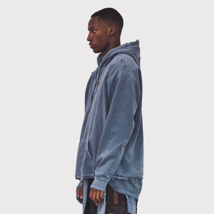 【残り一点】Inactive Hoodie With Repaired