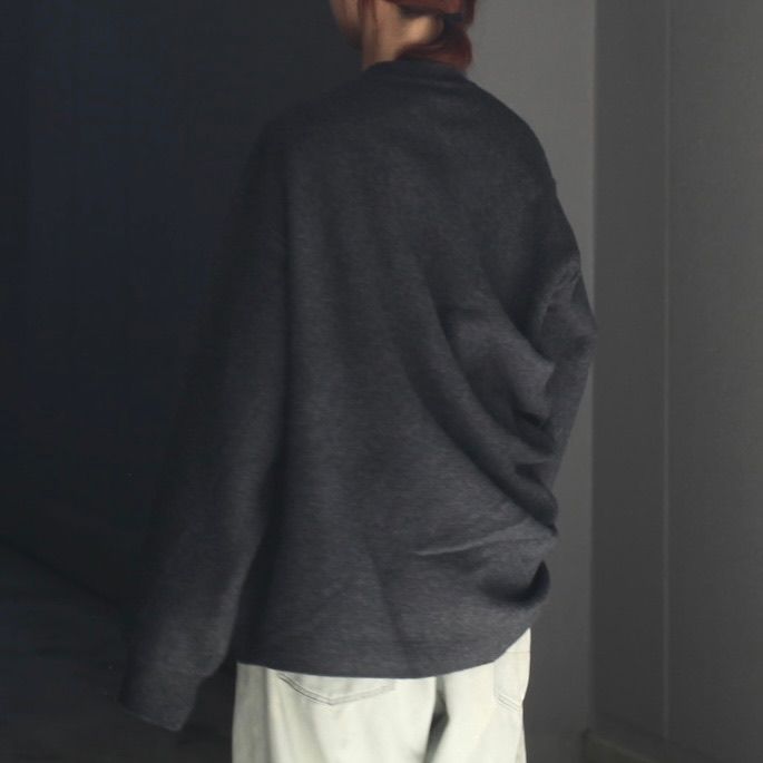 【残り一点】Extra Fine Wool Knit Deformed LS