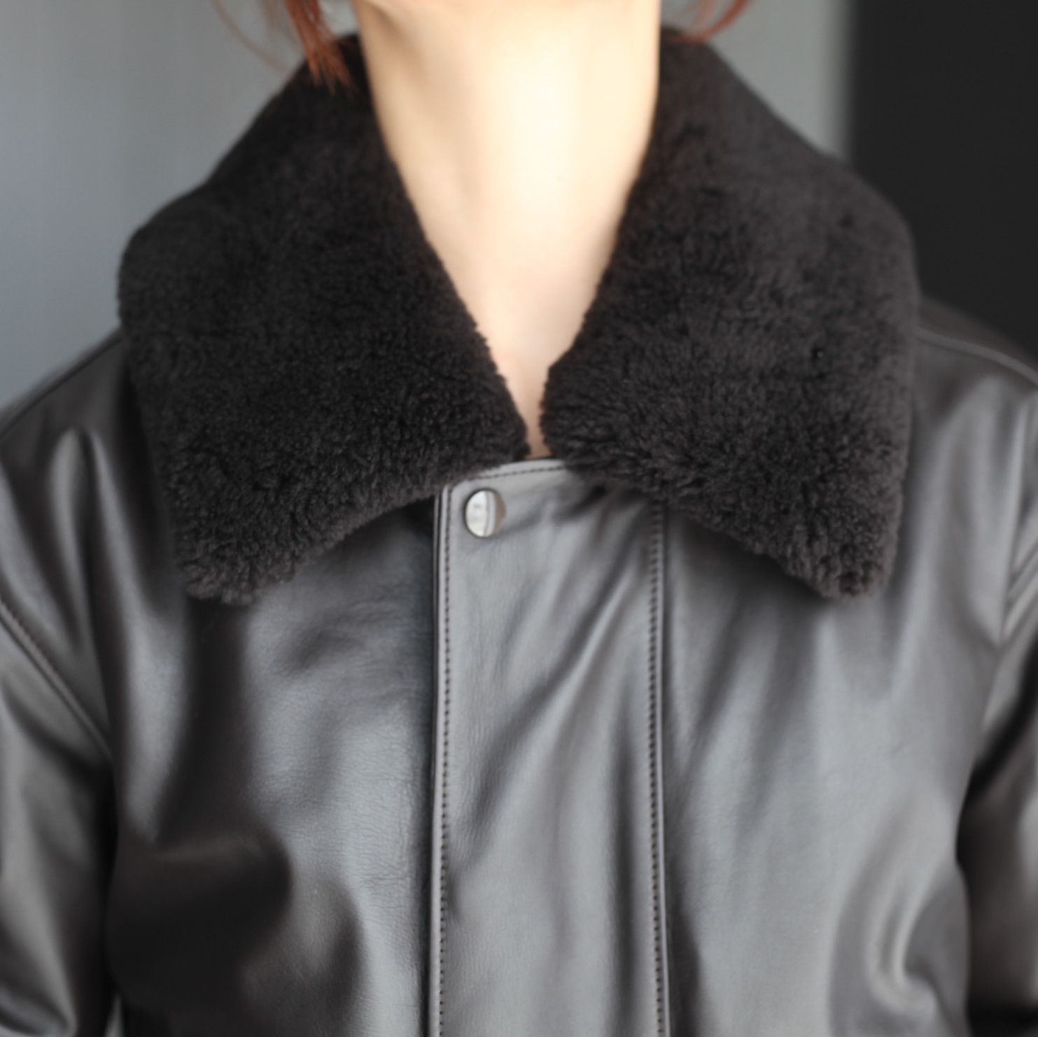 【残り一点】Leather Blouson