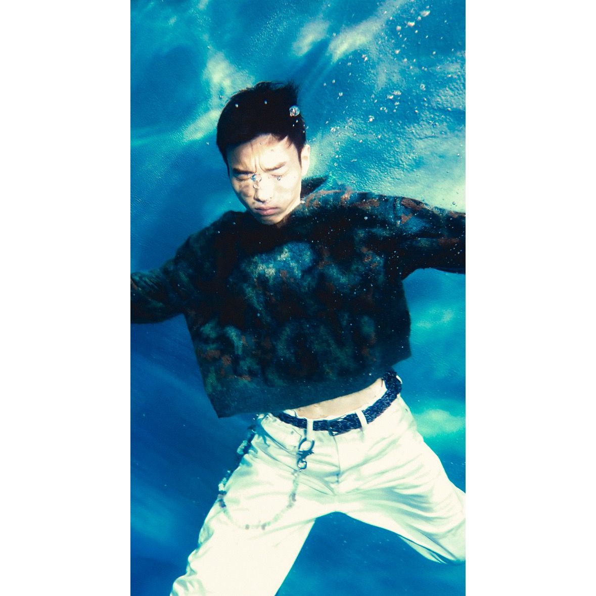【残り一点】  Sex Camo Mohair Knit