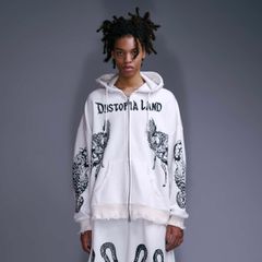 【残り一点】Chaos Print W-zip Parka