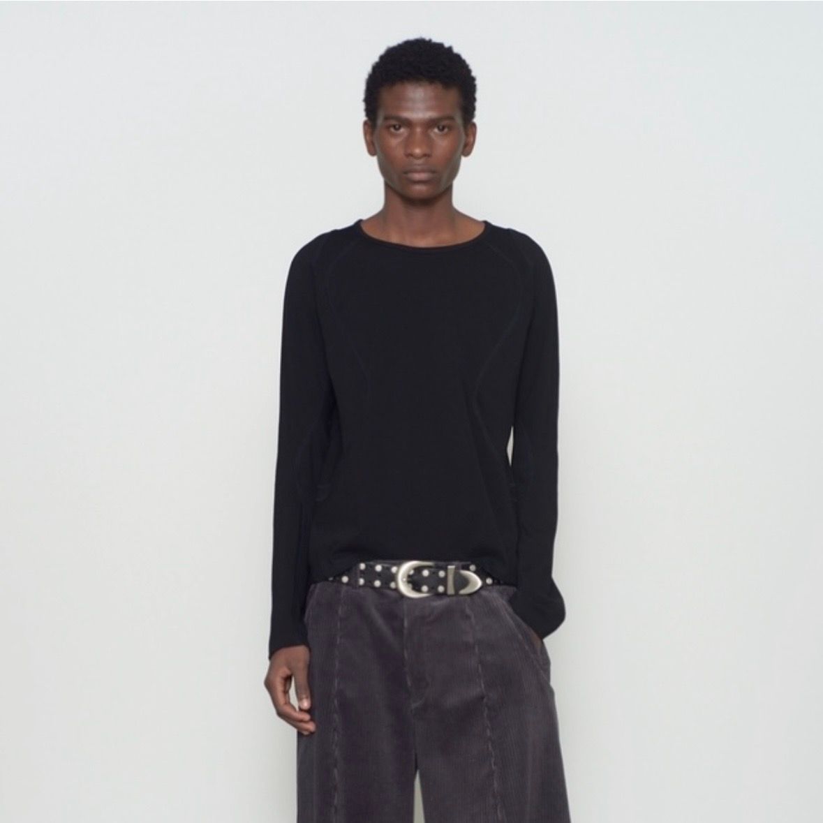 【残り一点】Paneled Long Sleeve T-Shirt
