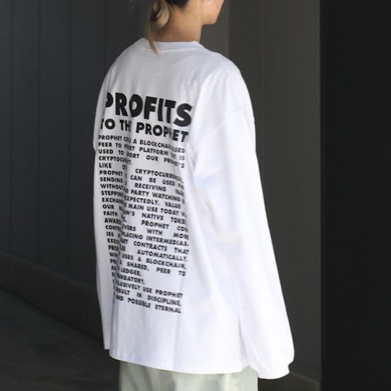 【残りわずか】Prophet Coin L/S Tee