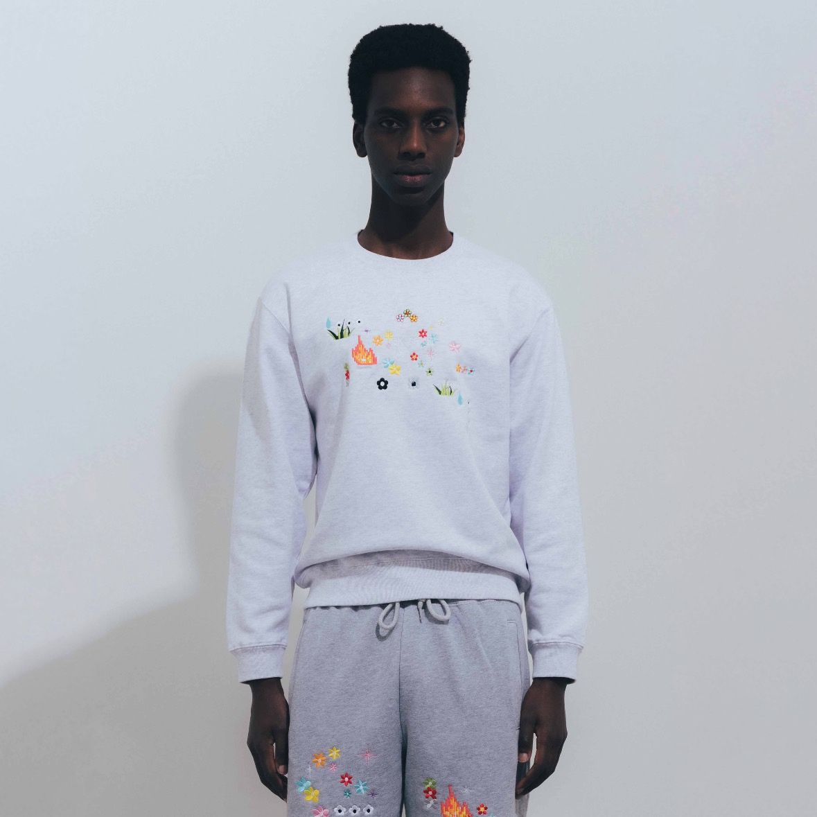 【残り一点】Sample Embroidery Sweat