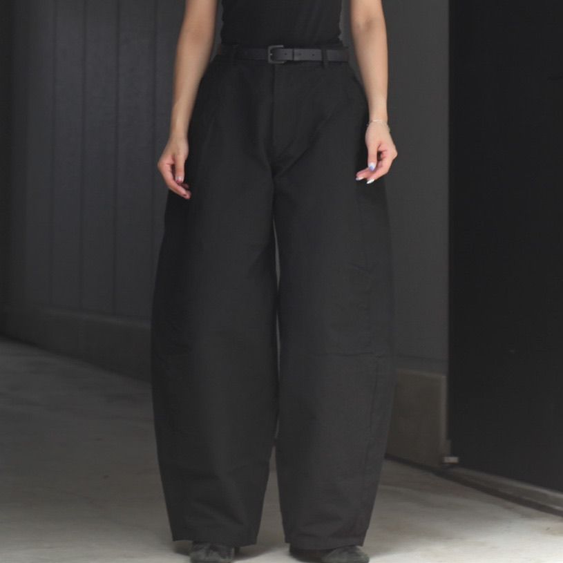 【残り一点】ダブルフェイスワイドパンツ