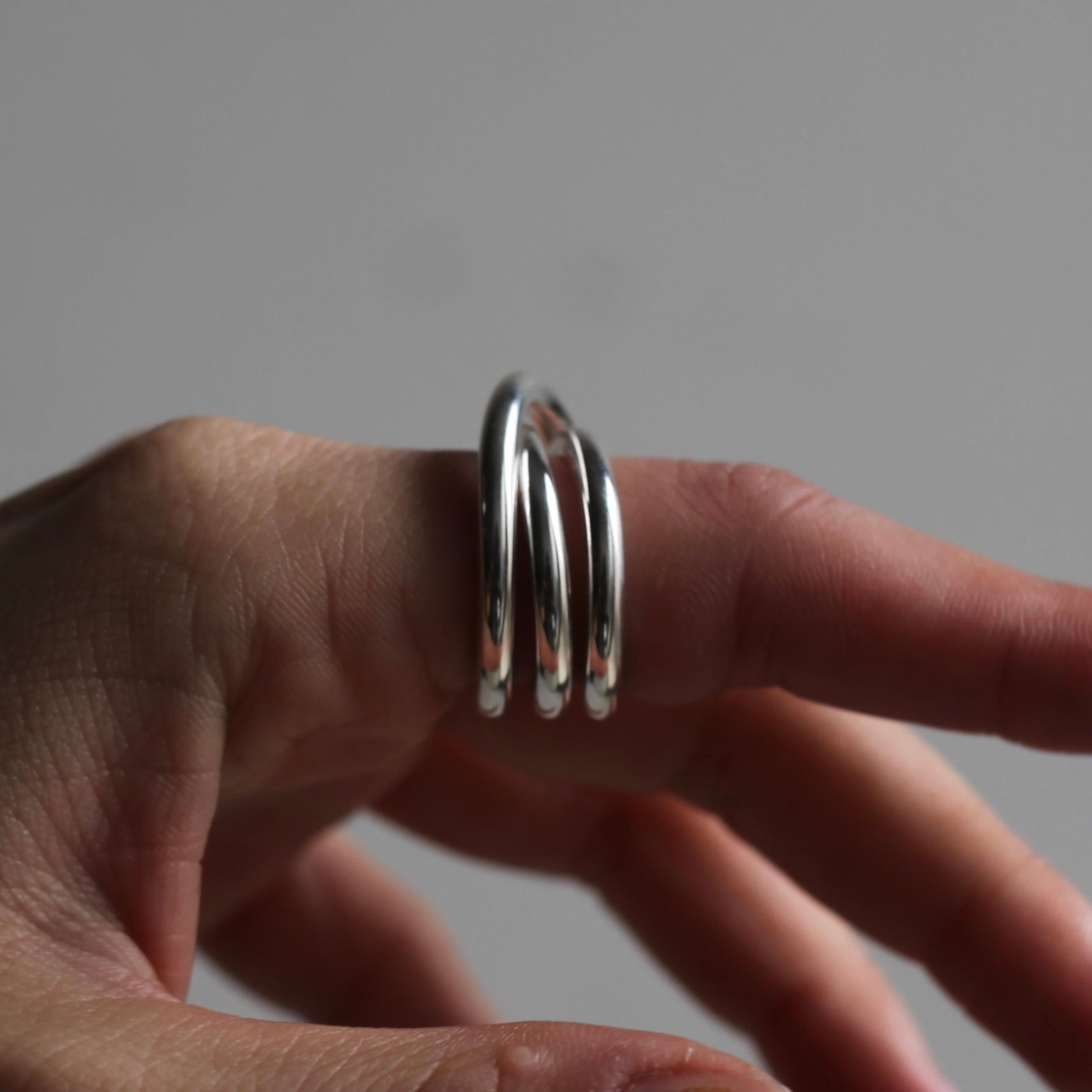 ASAMI FUJIKAWA - 【再販売通知受付可能】Thick Ring(SILVER