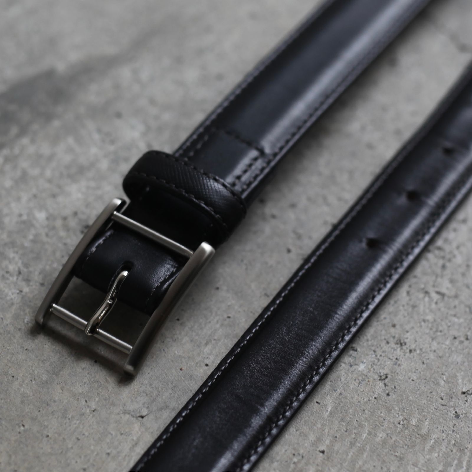 Post Production / Dress-Belt -BLACK×SILVER- | Y