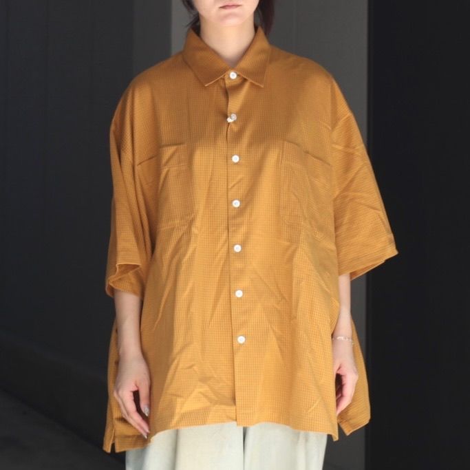 【残り一点】36G Check Balise SS Shirt
