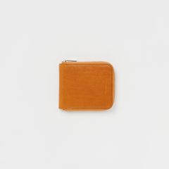 【再販売通知受付可能】Horizontal Zip Purse(YELLOW)