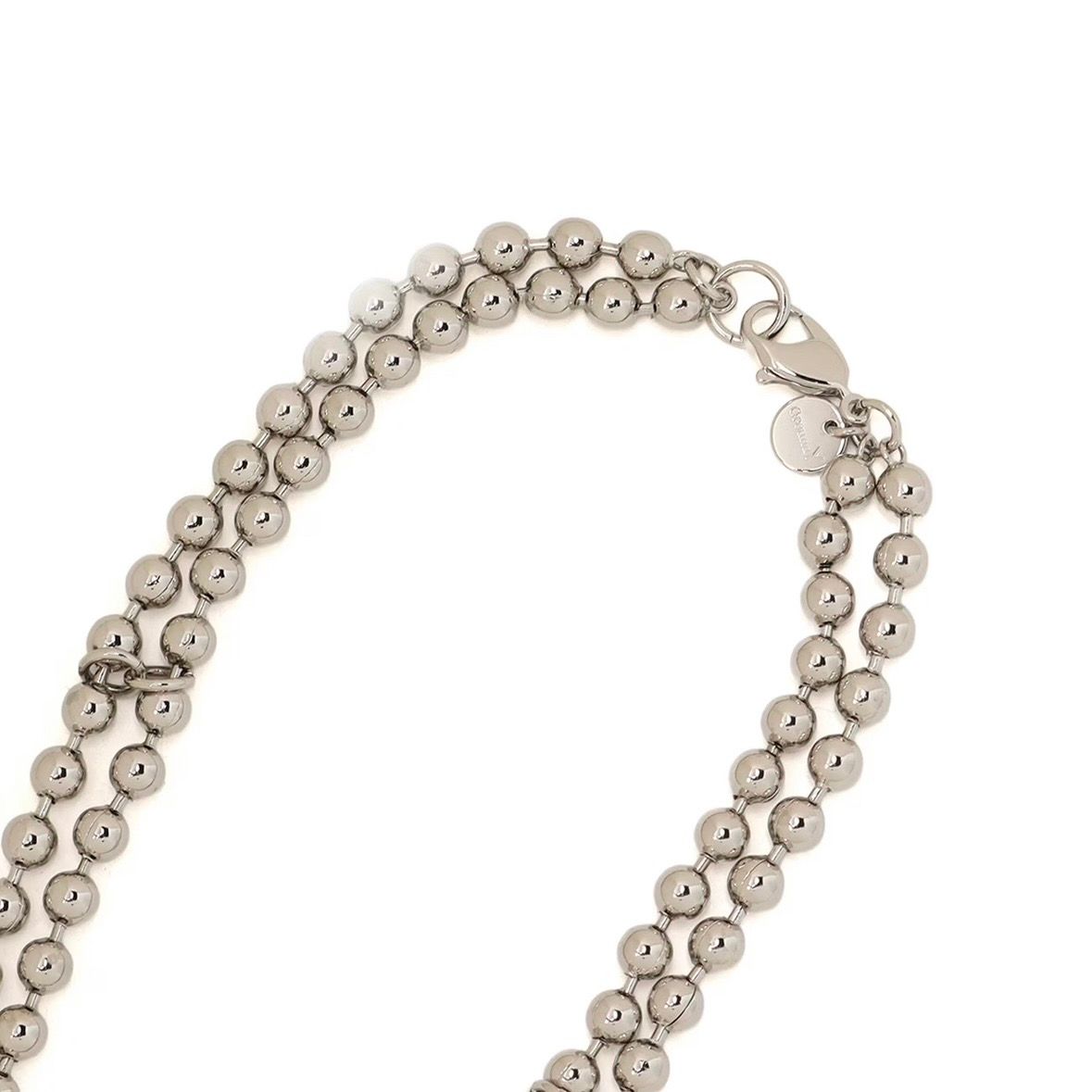 【残り一点】ボールチェーンネックレス(SILVER)