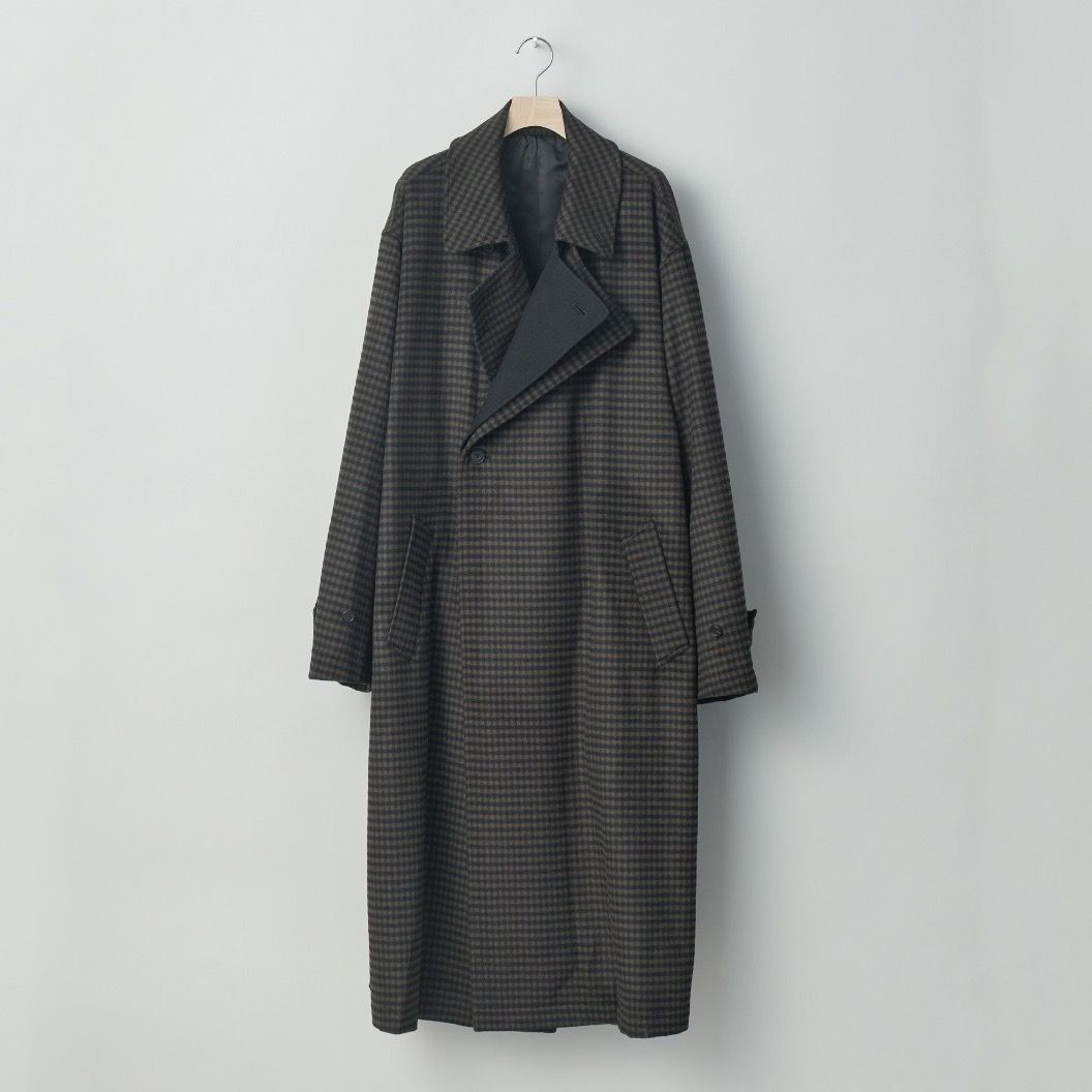 stein - 【残りわずか】Double Lapeled Double Breasted Coat ...