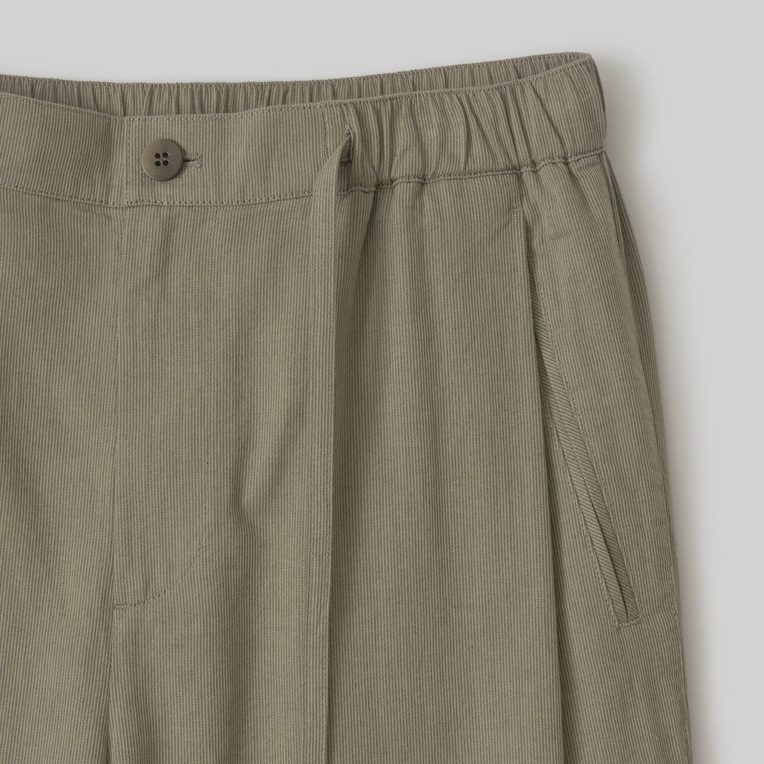【残り一点】Pique Chambray Easy Pants