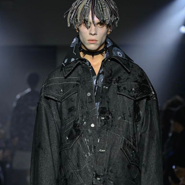 【残り一点】Coated Denim Jacket