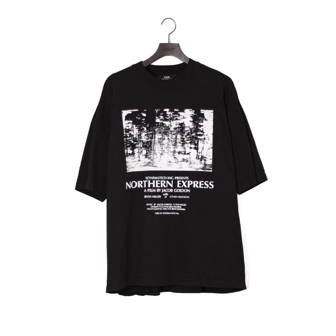 【残り一点】Oversized Garment Dye T-shirt(NORTHERN)