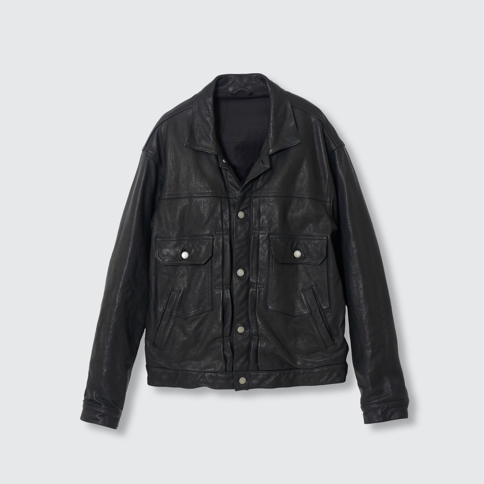 【残り一点】Leather Trucker Jacket