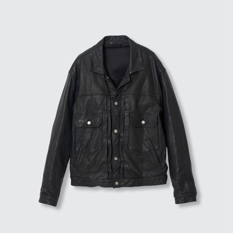 【残り一点】Leather Trucker Jacket