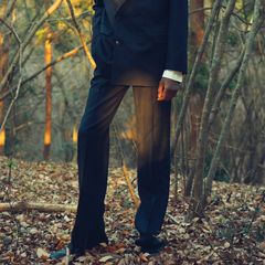 【残り一点】Wool Straight Trousers