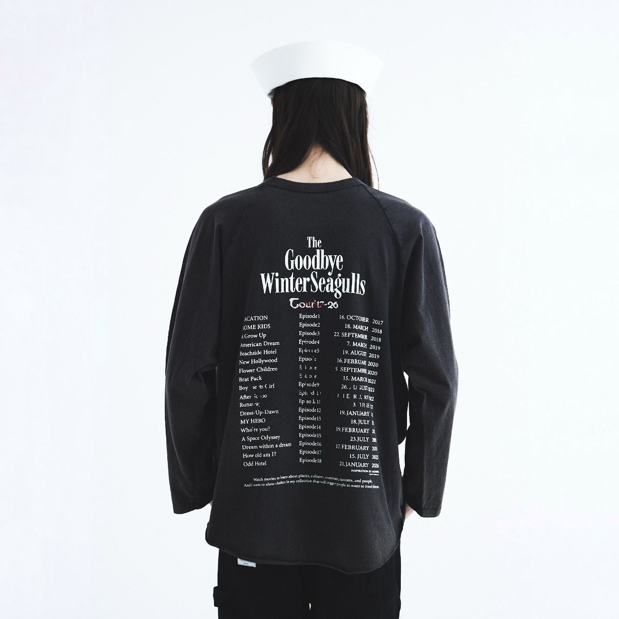 【残り一点】"The Winter Seagulls" Tour Raglan Tee