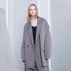 【残り一点】ダブルテーラードジャケット(POLYESTER/RAYON)