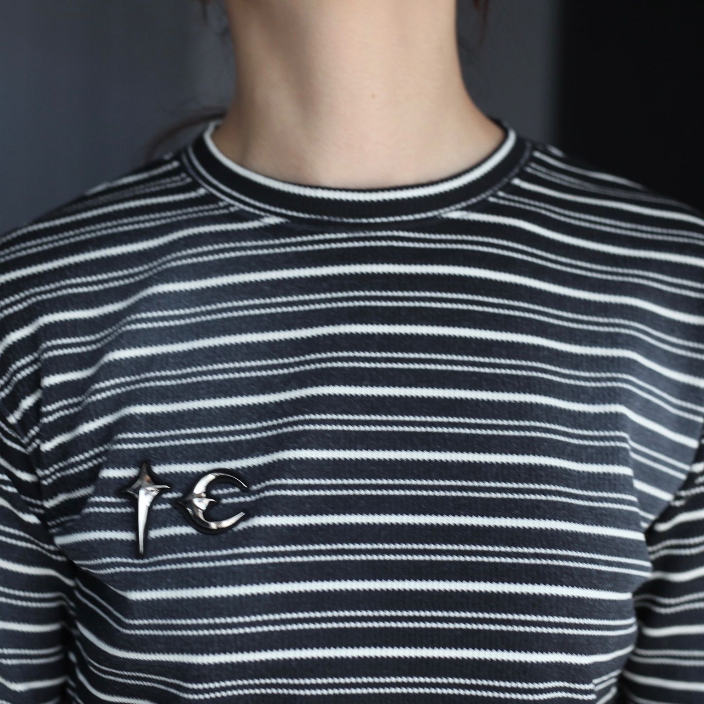 【残り一点】TC Stripe Long Sleeve