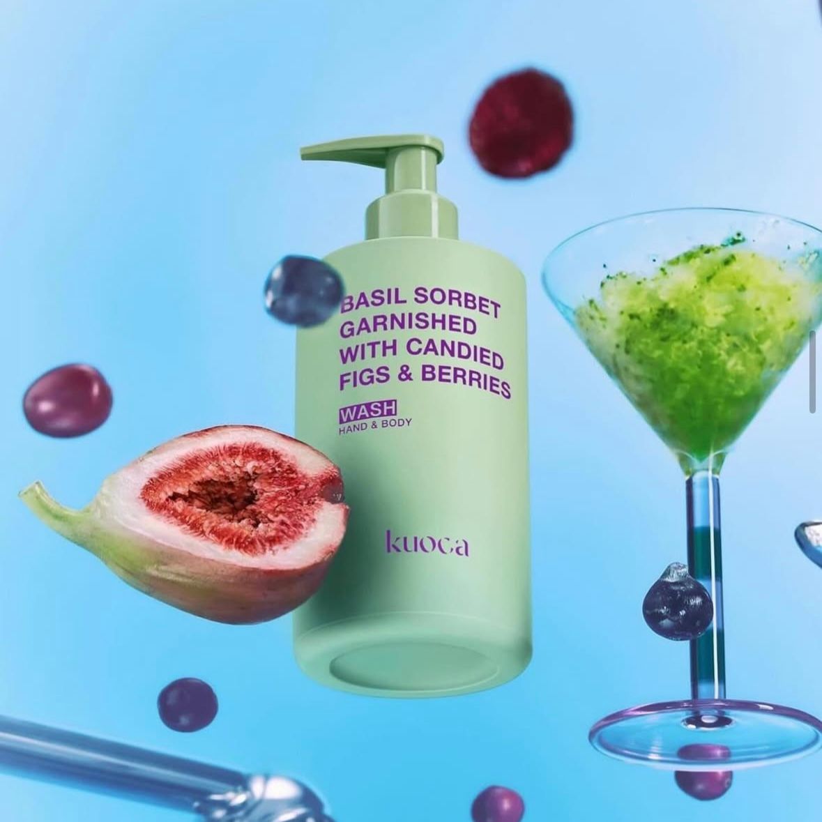 【残りわずか】Hand & Body Wash(BASIL SORBET)