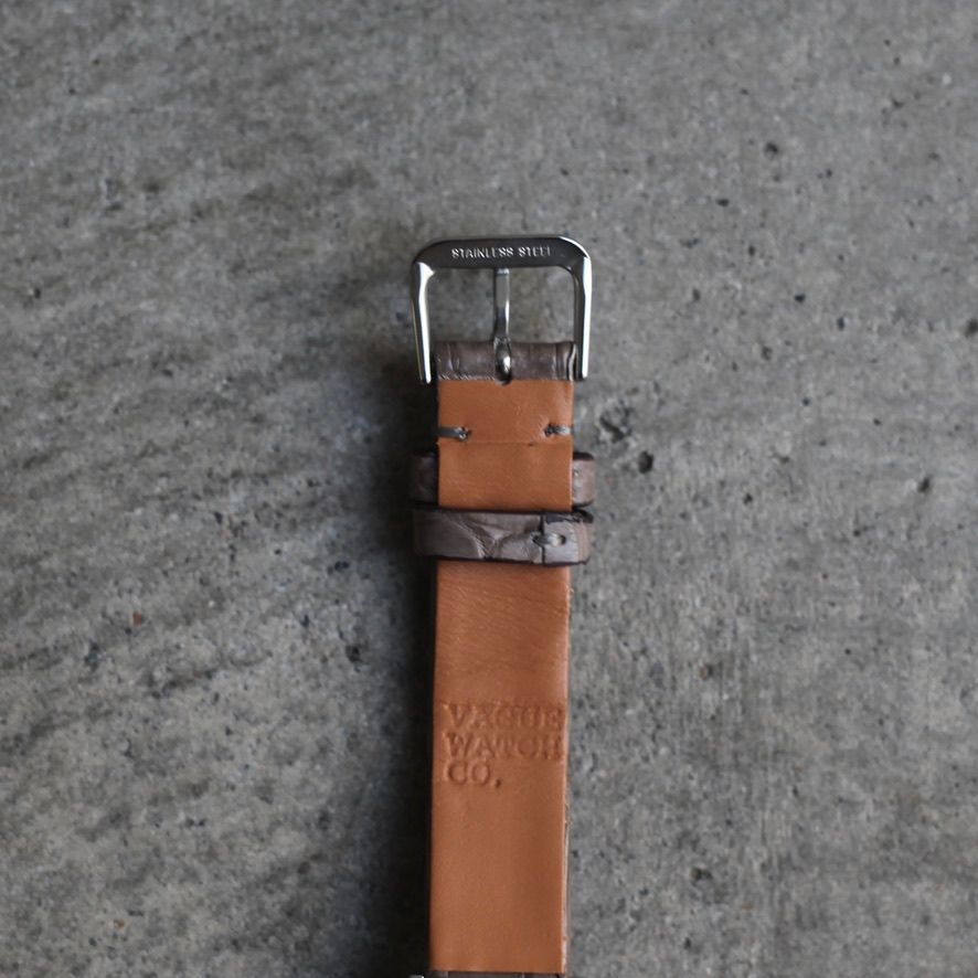 【残り一点】COUSSIN 12 Croco(WOMEN/SILVER×GRAY)