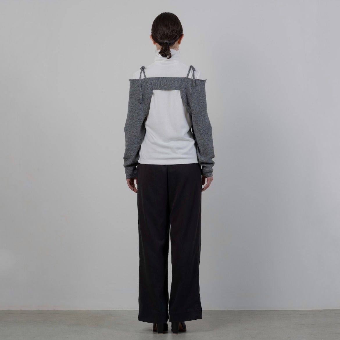 【残り一点】Washable Wool Dia Suit Off Shoulder Sleeves