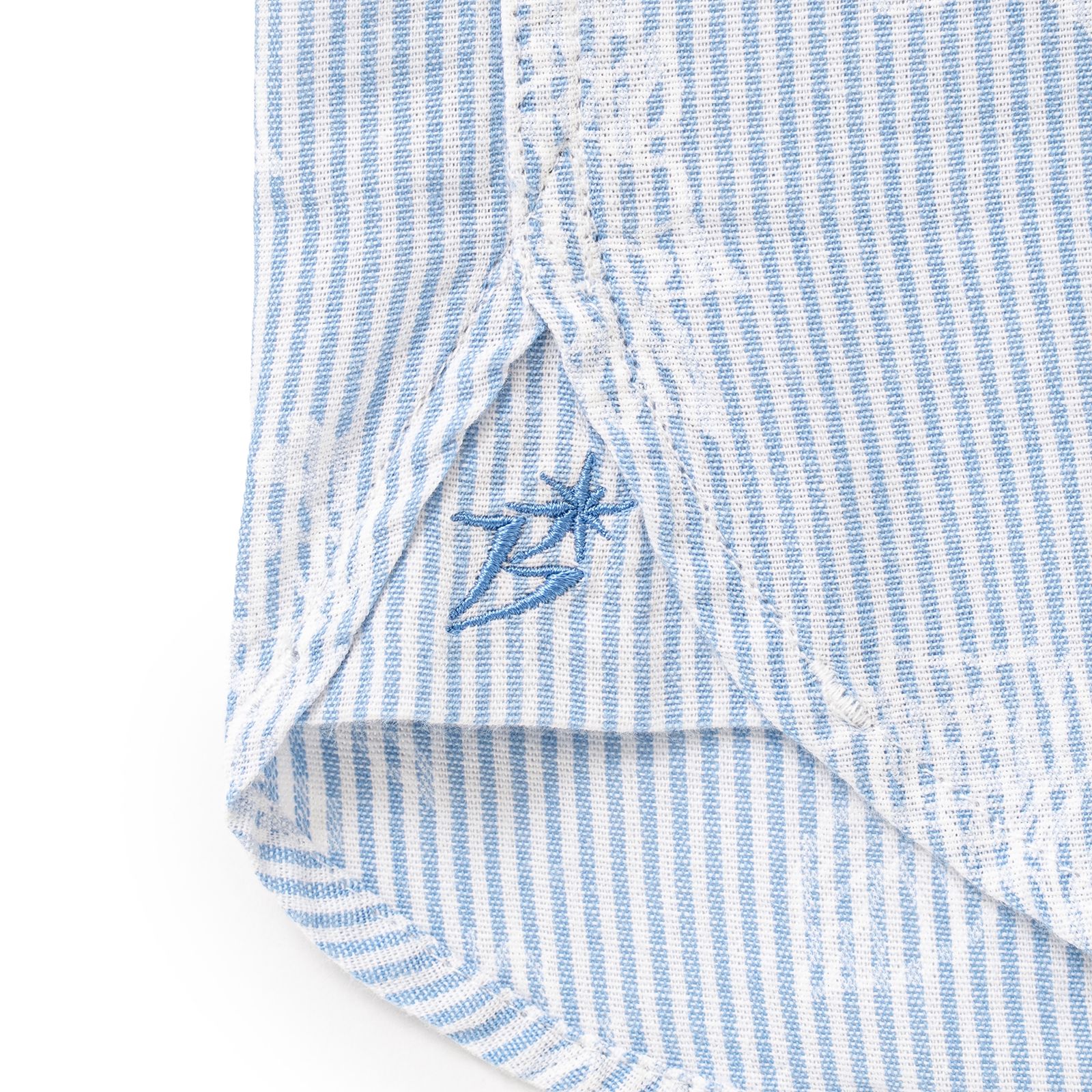 【残り一点】Flower Striped Shirt