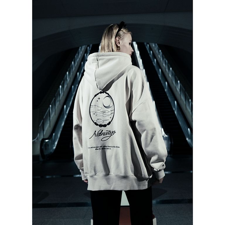 NIL DUE / NIL UN TOKYO - 【残りわずか】Embroidery Mirror Hoodie