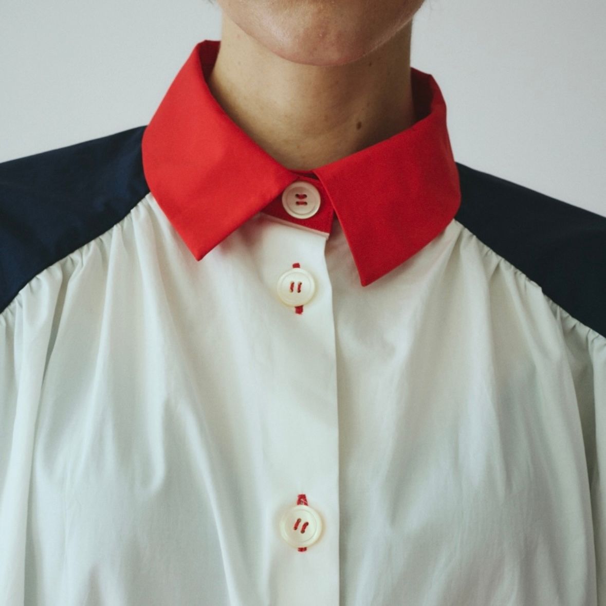 【残り一点】Switching Color Block Dress