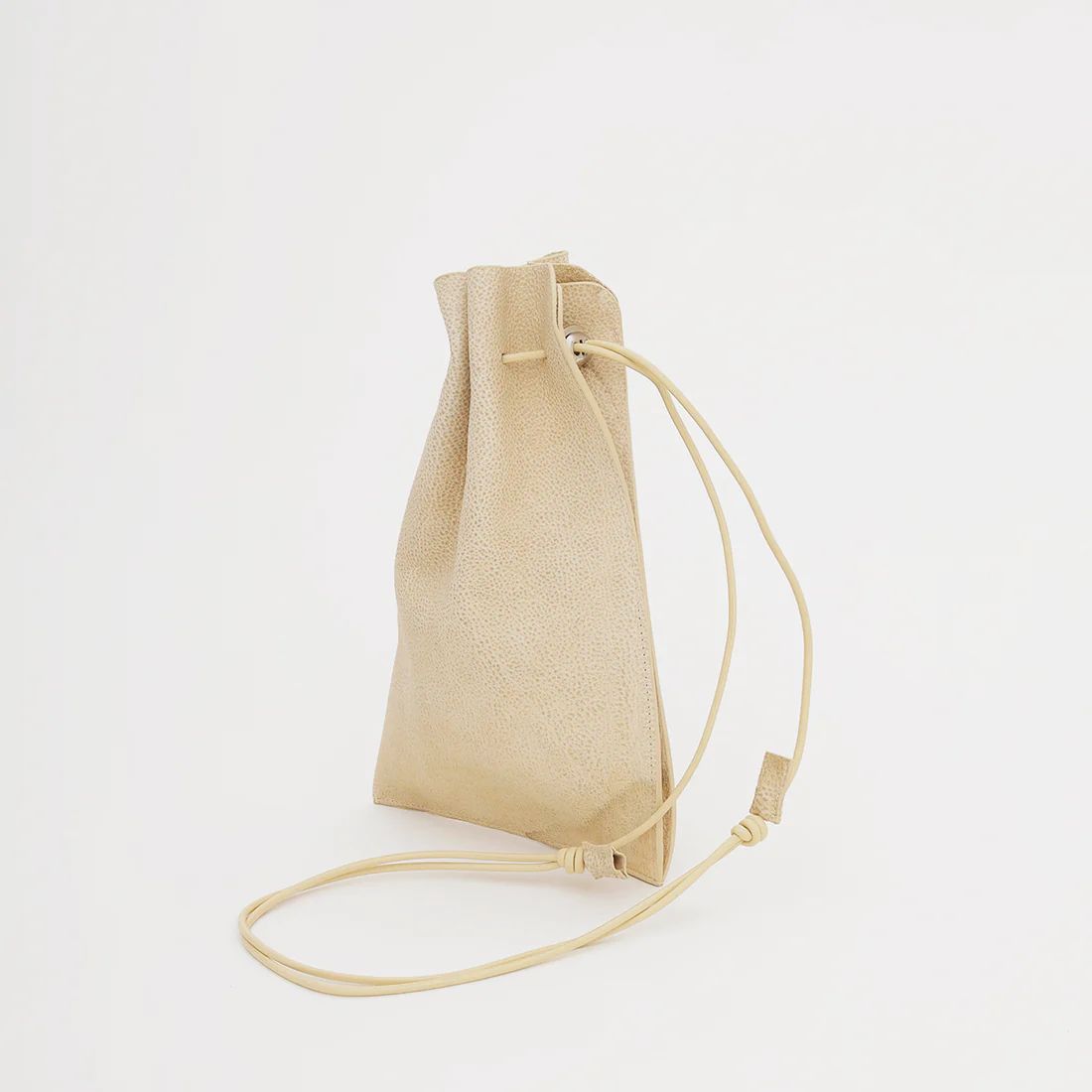 【残りわずか】Herrie Kinchaku Pouch_PM(SHIRO)