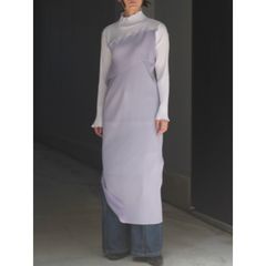 【残り一点】Spiral Wave Long Sleeve Dress High Neck Type